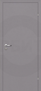 Финская дверь гладкая (серый)