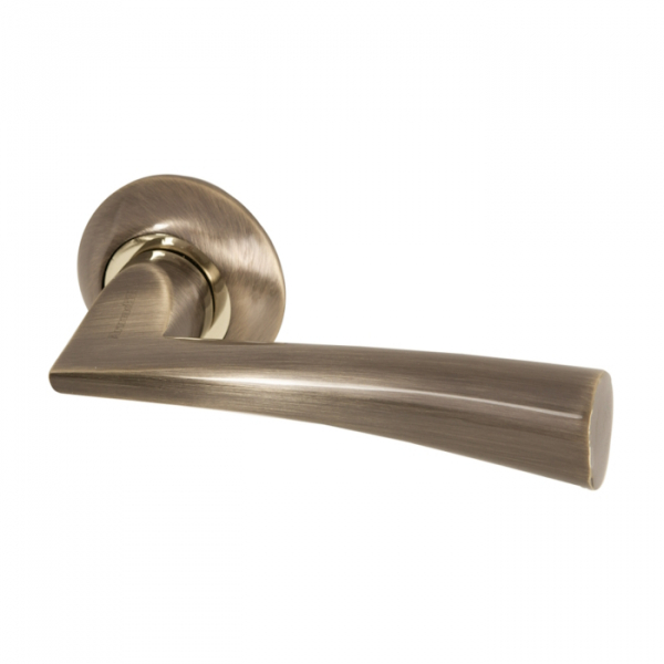 Ручка раздельная R.LD54.Columba (Columba LD80) AB/GP-7 бронза/золото