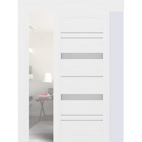 Раздвижная дверь Турин 562.12 (белый лед)