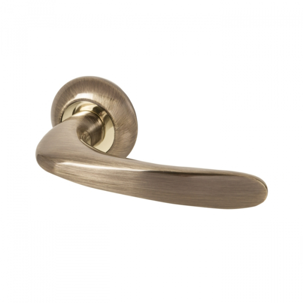 Ручка раздельная R.LD54.Pava (Pava LD42) AB/GP-7 бронза/золото