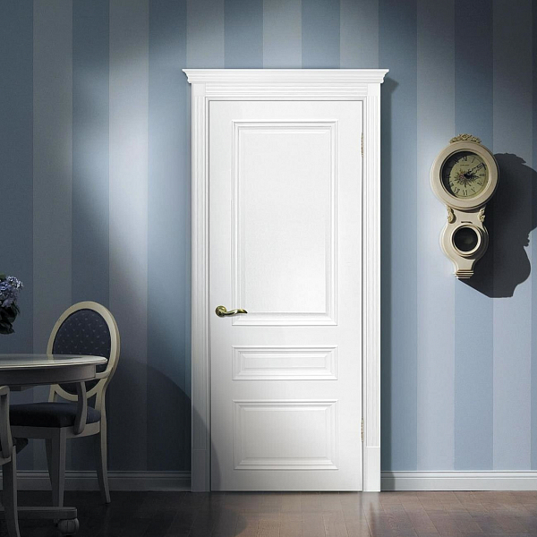 Двери белого цвета в интерьере