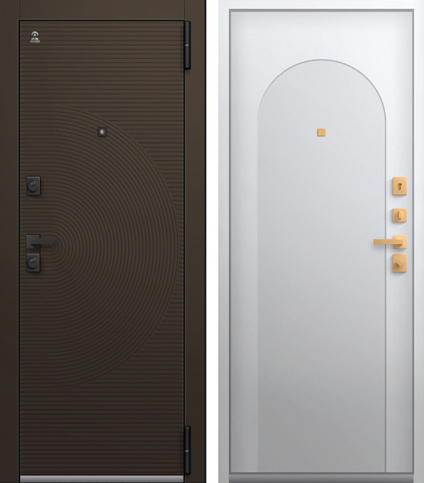 LUX-6 Черный муар+корунд шоколад/ кашемир белый LUX-6 Черный муар+корунд шоколад/ кашемир белый