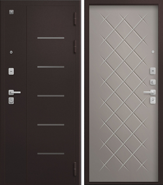 V-02 (шоколад букле/ кашемир грей)