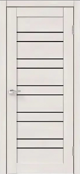 CITY 5 , эко флекс, дуб бьянко, остекление лакобель черное