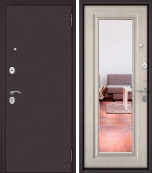 Econom 60/140 Букле шоколад - Ларче бьянко